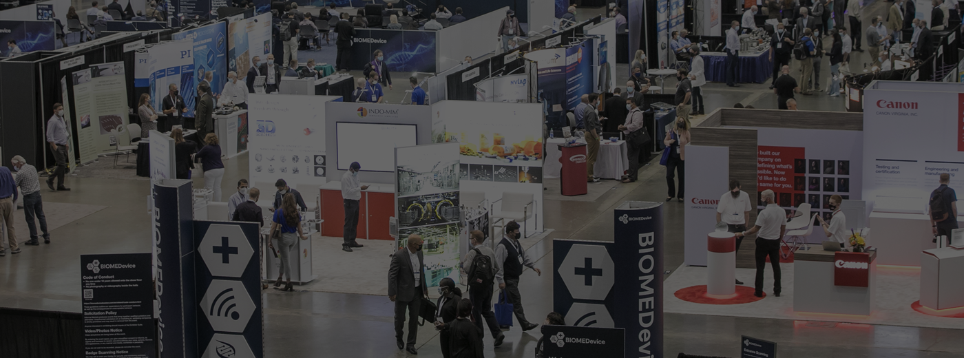 Exhibit hall view